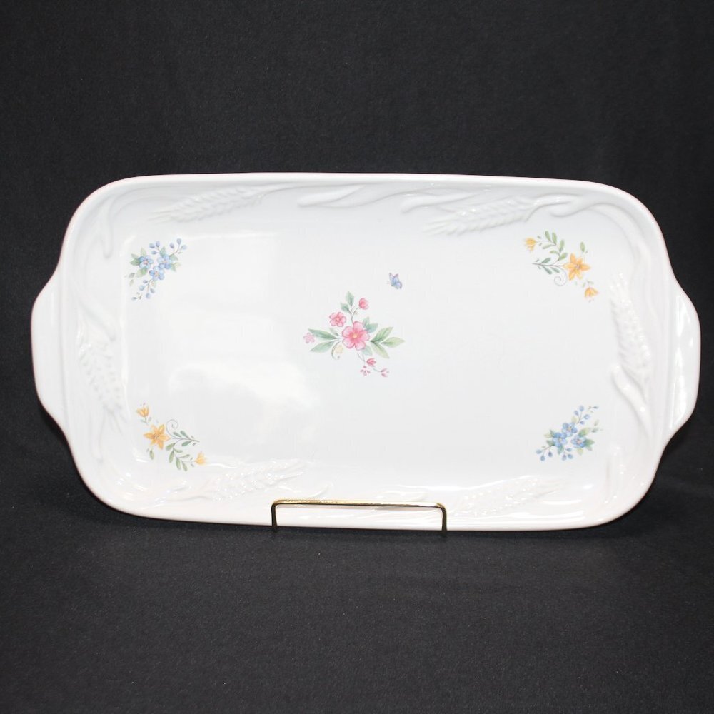 PFALTZGRAFF Meadow Lane Floral Serving Tray